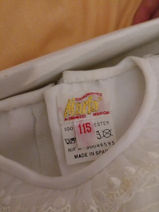 Vestido de Comunión Blanco