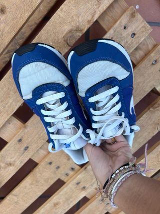 Zapatillas Nike Azul y Blanco