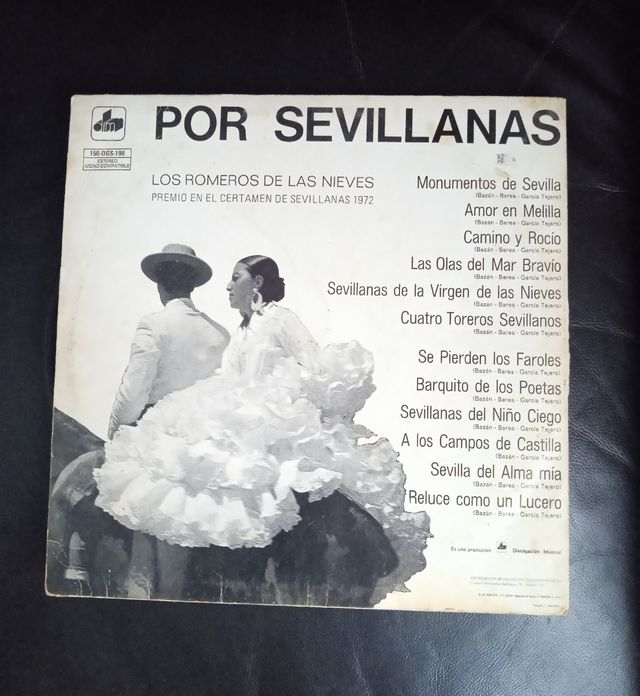 Vinilo Por Sevillanas - Los Romeros de las Nieves