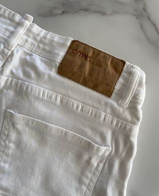 Bermuda vaquera blanca Zara Talla 42