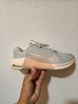 T39 Nike Metcon 9 Zapatillas Deportivas Mujer Gris