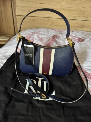 Borsa Lauren Ralph Lauren Blu Multicolore