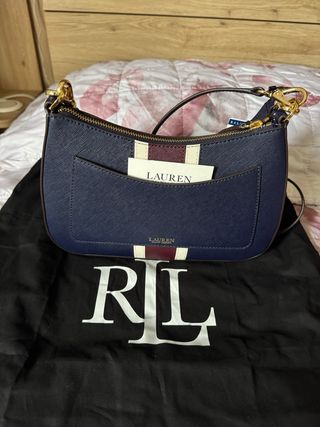 Borsa Lauren Ralph Lauren Blu Multicolore