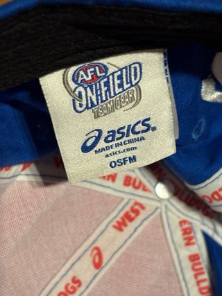Cappello Western Bulldogs AFL Asics