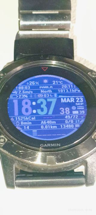 Garmin Fenix 5x correa acero