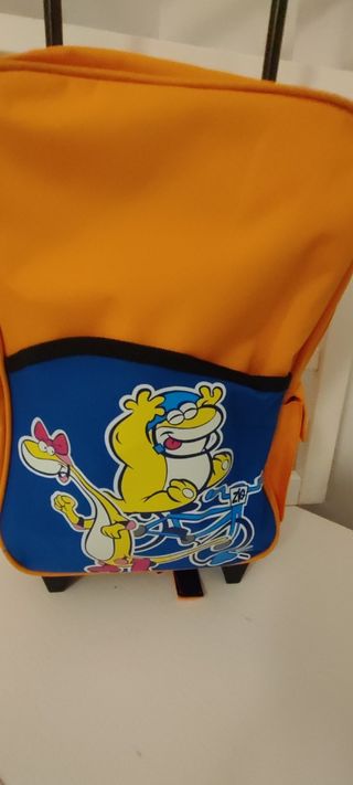 Mochila escolar con carro. Nueva