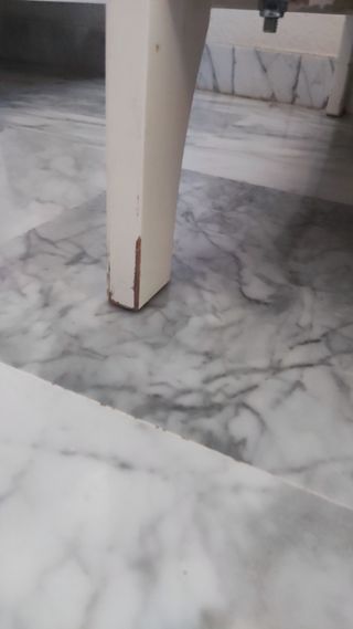Cuna blanca IKEA con colchón