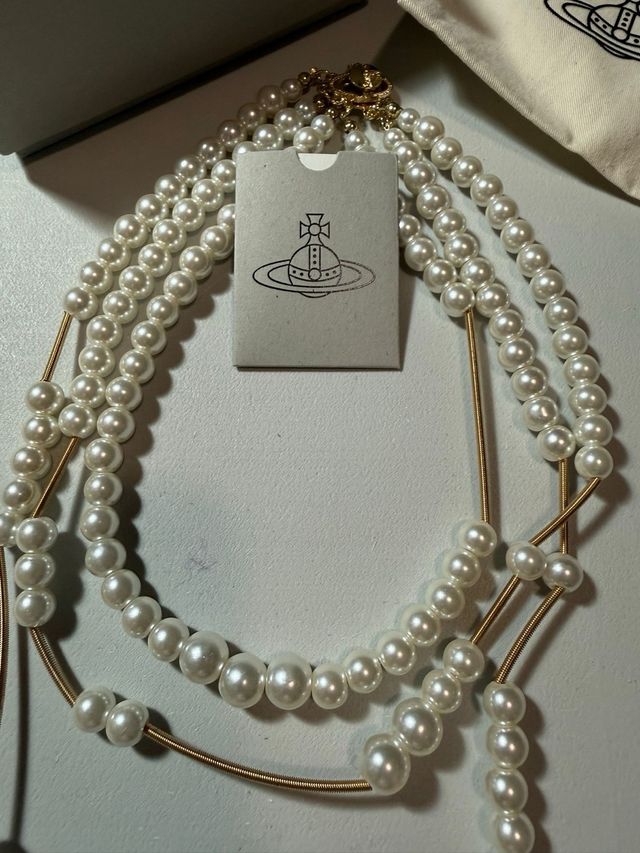 Collar Perlas Vivienne Westwood