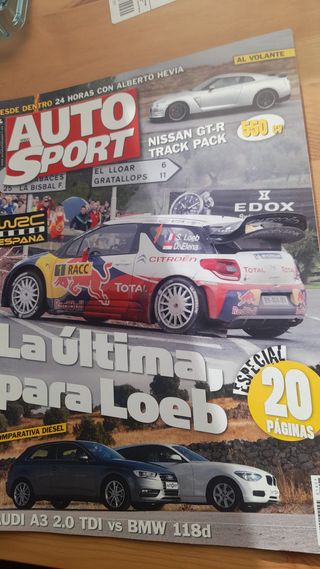 Revista Auto Hebdo Sport año 2012