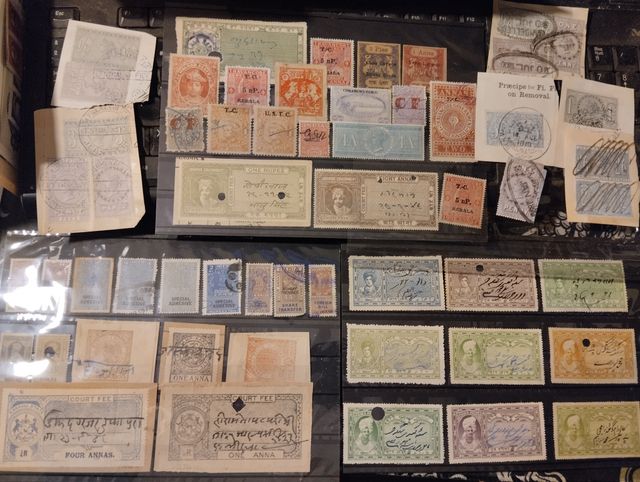 Timbri fiscali e giudiziari indiani