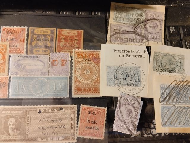 Timbri fiscali e giudiziari indiani