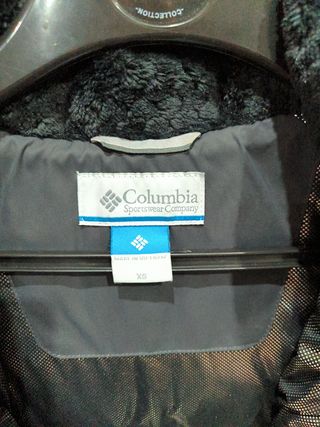 Chaqueta Columbia Mujer Gris
