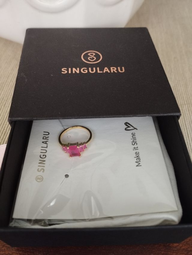 Sortija Singularu Oro y Rosa