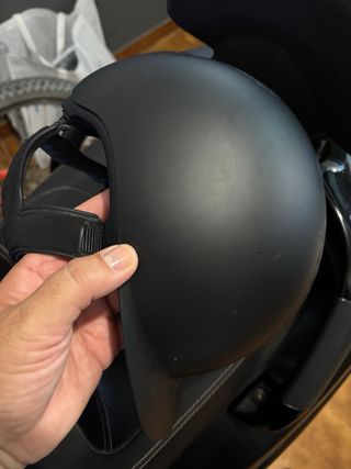 Casco de hípica negro
