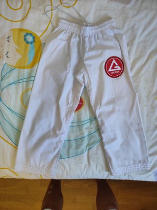 Kimono Jiu Jitsu Gracie Barra Blanco Talla Y4