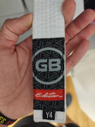 Kimono Jiu Jitsu Gracie Barra Blanco Talla Y4