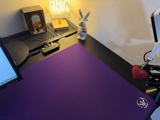 WL Purple gaming mouse pad