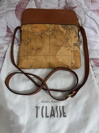 Borsa a tracolla Alviero Martini Beige/Marrone