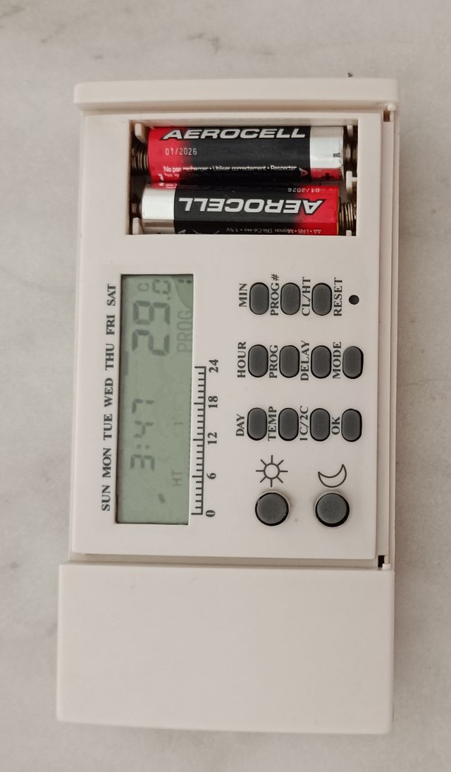 Termostato Programable Digital