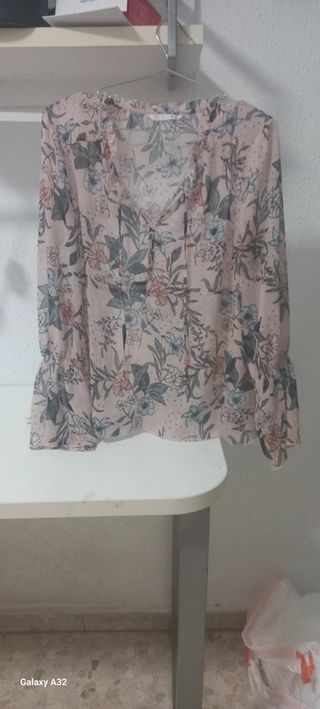 Blusa floral Lefties rosa