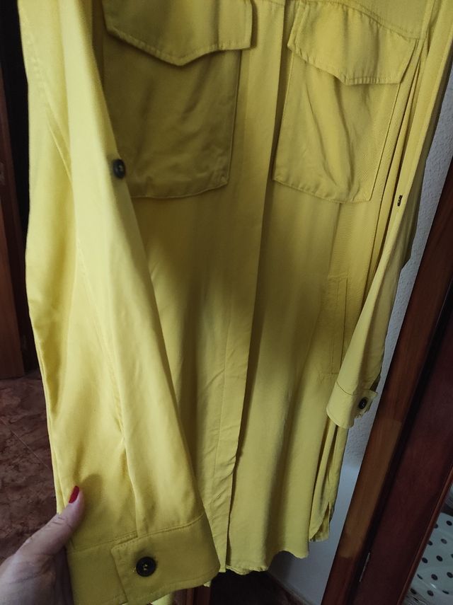 Vestido camisero Zara