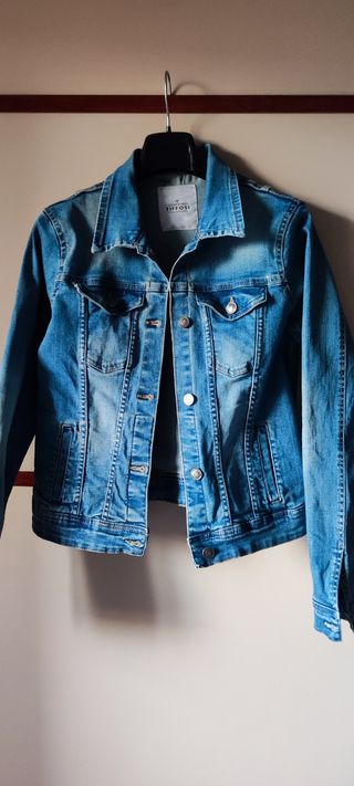 Cazadora vaquera Tiffosi azul