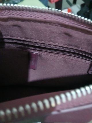 Borsa donna viola con catena