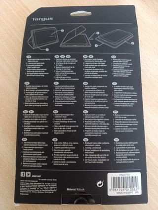 Funda Targus Samsung Galaxy Note 8 Negra