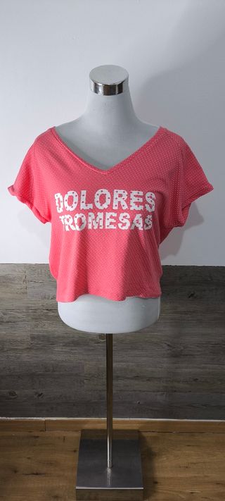 Camiseta Dolores Promesas Oversize Talla S
