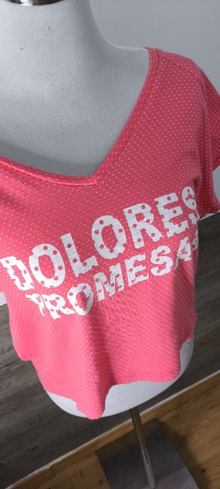 Camiseta Dolores Promesas Oversize Talla S