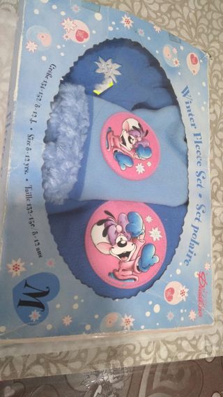 Sciarpa, Cappello e Guanti Diddlina Blu