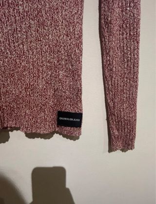 Jersey Calvin Klein Rojo