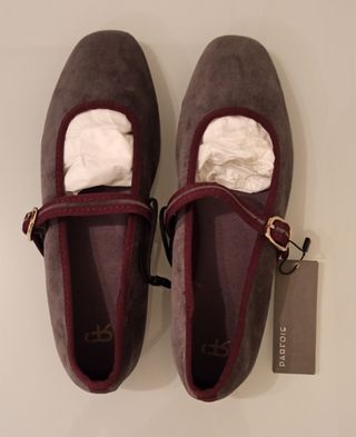 Parfois Bailarinas Terciopelo Talla 38