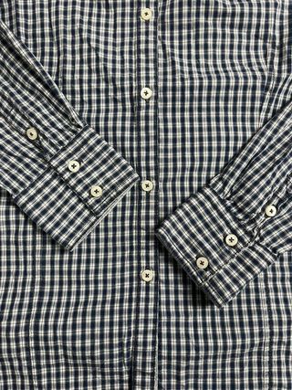 Camisa vintage Napapijri Chadrez gris para hombre