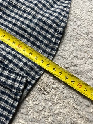 Camisa vintage Napapijri Chadrez gris para hombre