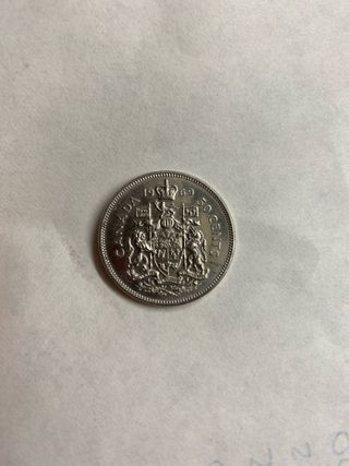 Moneta Canadese Regina Elisabetta II