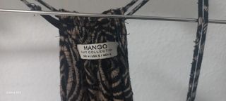 Mono Mango fiesta negro estampado