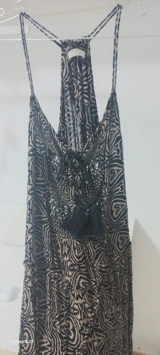 Mono Mango fiesta negro estampado