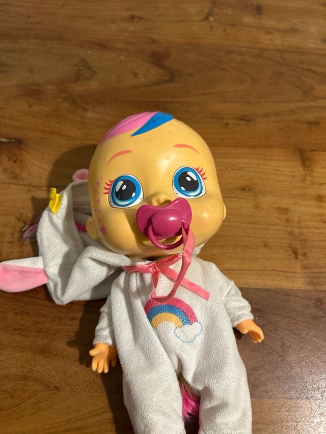 Muñeca Bebé Llorona Unicornio