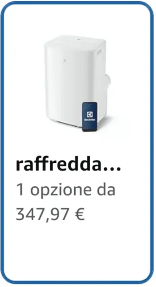 Condizionatore Portatile Electrolux Comfort 600