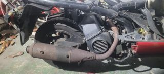 Despiece Peugeot sv Scooter Rojo 50cc