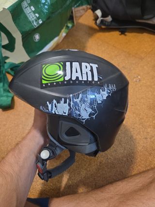 Casco de esquí negro