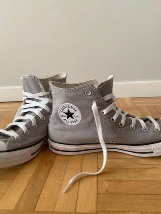 Converse grises talla 44