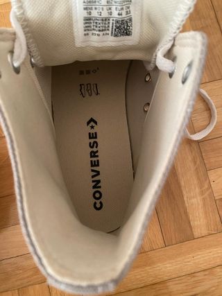 Converse grises talla 44