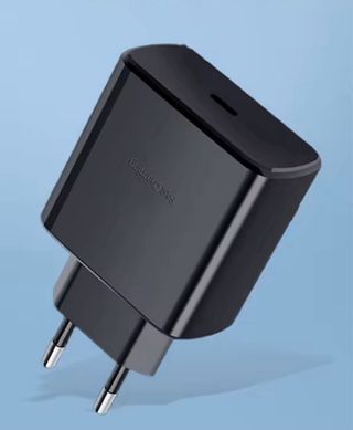 Cargador + clavija para iPhone y Samsung 