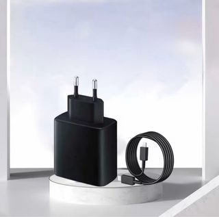 Cargador + clavija para iPhone y Samsung 