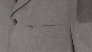 Traje de hombre gris
