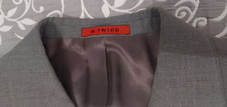 Traje de hombre gris