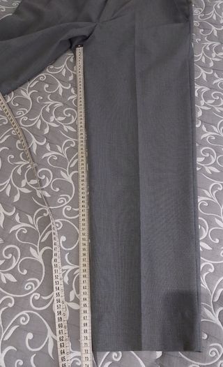 Traje de hombre gris