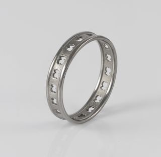 Anillo Tous Plata Oso Bear Row